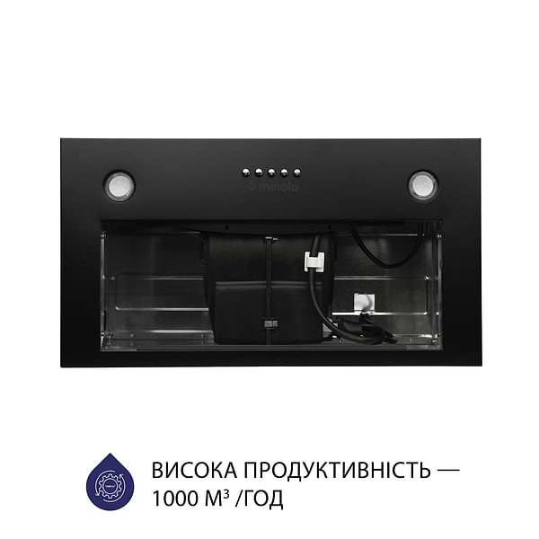 Фото - Вытяжка встраиваемая Minola HBI 56270 BL 1000 LED