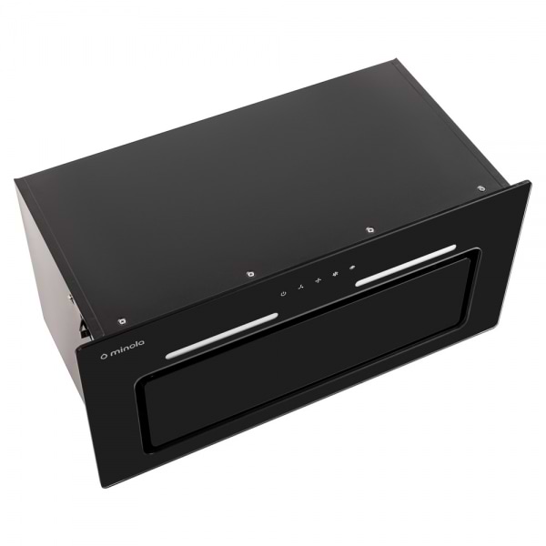 Фото - Витяжка вбудована Minola HBI 6673 BL GLASS 1000 LED Line