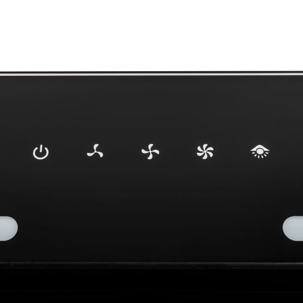 Фото - Витяжка вбудована Minola HBI 6673 BL GLASS 1000 LED Line