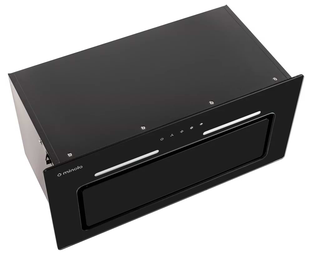 Витяжка вбудована Minola HBI 6873 BL GLASS 1200 LED Line - Фото 1