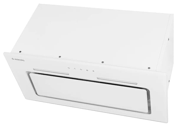 Фото - Витяжка вбудована Minola HBI 6873 WH GLASS 1200 LED Line