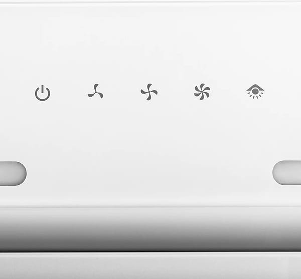 Фото - Витяжка вбудована Minola HBI 6873 WH GLASS 1200 LED Line