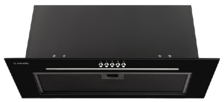 Фото - Витяжка вбудована Minola HBI 7664 BL GLASS 1000 LED Line