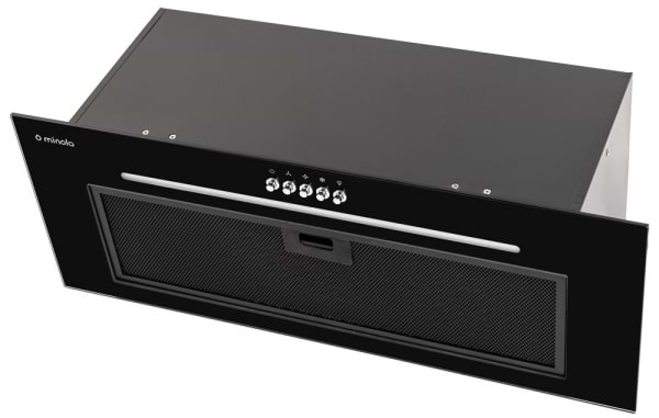 Фото - Витяжка вбудована Minola HBI 7664 BL GLASS 1000 LED Line