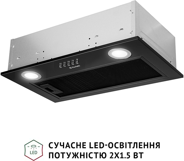 Фото - Уценка - Вытяжка встраиваемая Perfelli BI 5022 BL LED