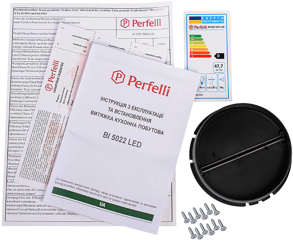 Фото - Витяжка вбудована Perfelli BI 5022 WH LED