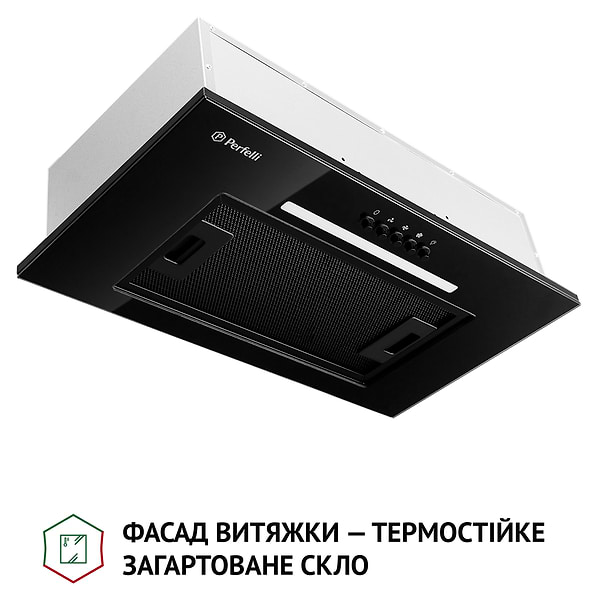Фото - Витяжка вбудована Perfelli BI 5256 BL 700 LED