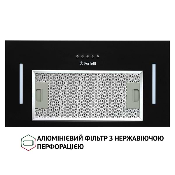 Фото - Вытяжка встраиваемая Perfelli BI 5453 BL 850 LED Strip