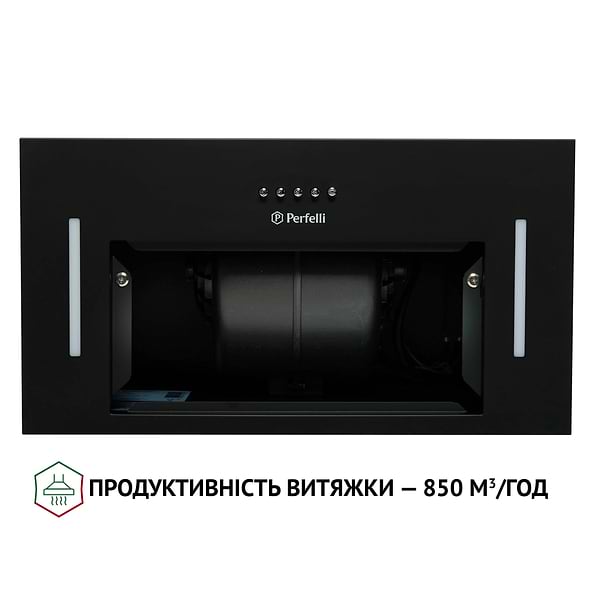 Фото - Вытяжка встраиваемая Perfelli BI 5453 BL 850 LED Strip