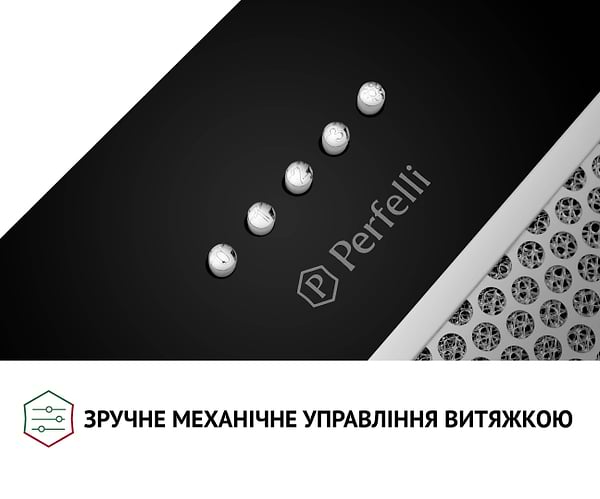 Фото - Вытяжка встраиваемая Perfelli BI 5453 BL 850 LED Strip