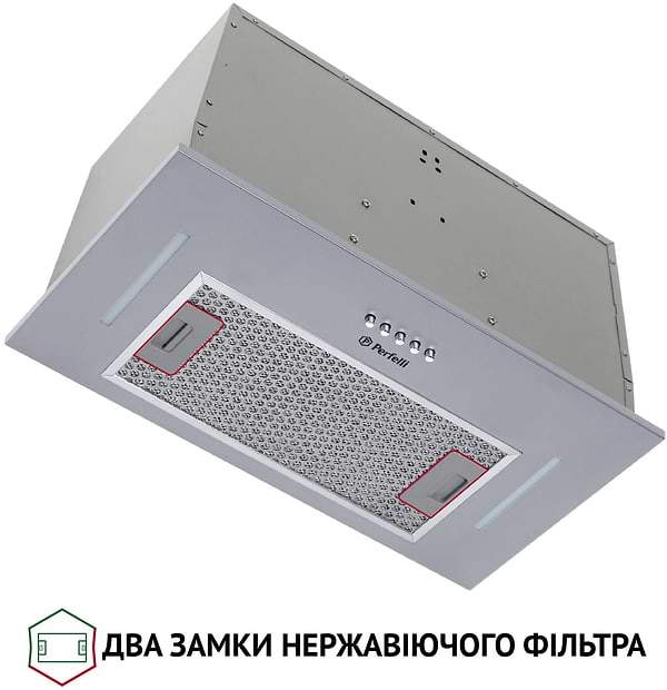 Фото - Вытяжка встраиваемая Perfelli BI 5453 I 850 LED Strip