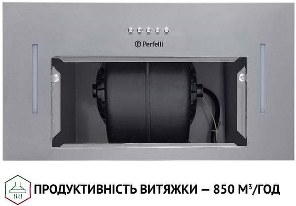 Фото - Вытяжка встраиваемая Perfelli BI 5453 I 850 LED Strip