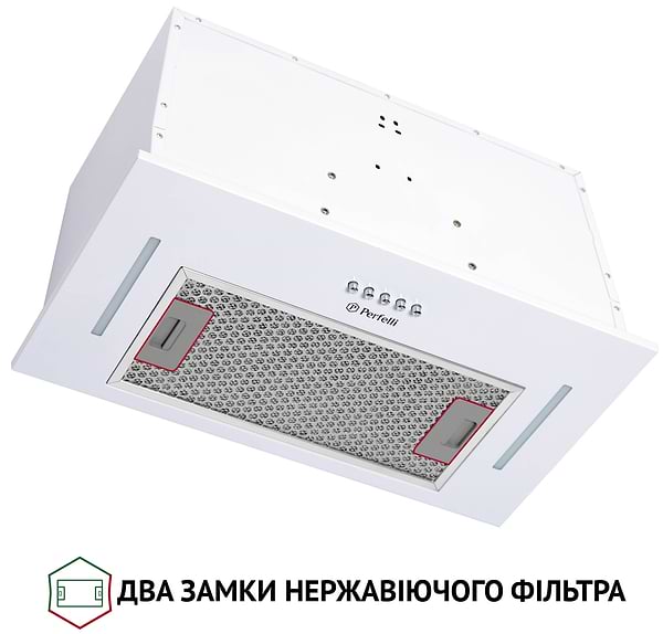 Фото - Витяжка вбудована Perfelli BI 5653 WH 1000 LED