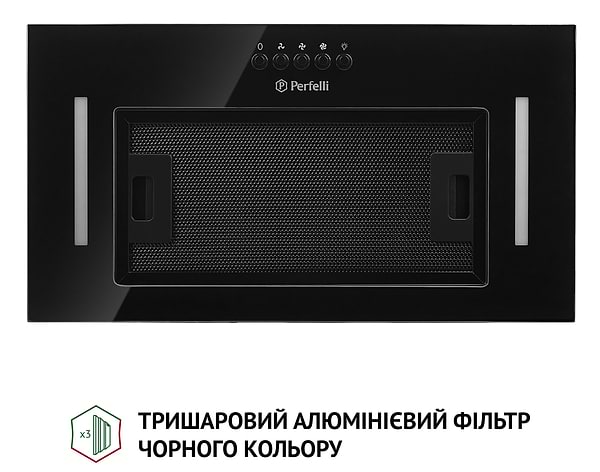 Фото - Вытяжка встраиваемая Perfelli BI 5684 BL 1000 LED