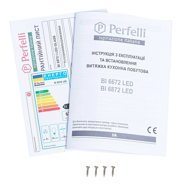 Фото - Вытяжка встраиваемая Perfelli BI 6872 I LED