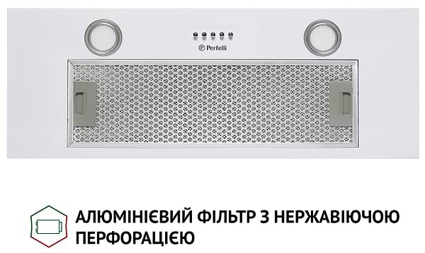 Фото - Витяжка вбудована Perfelli BI 7652 WH 1000 LED
