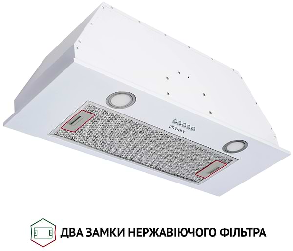 Фото - Витяжка вбудована Perfelli BI 7652 WH 1000 LED