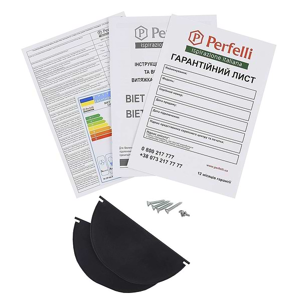 Фото - Витяжка вбудована Perfelli BIET 7854 WH 1200 LED