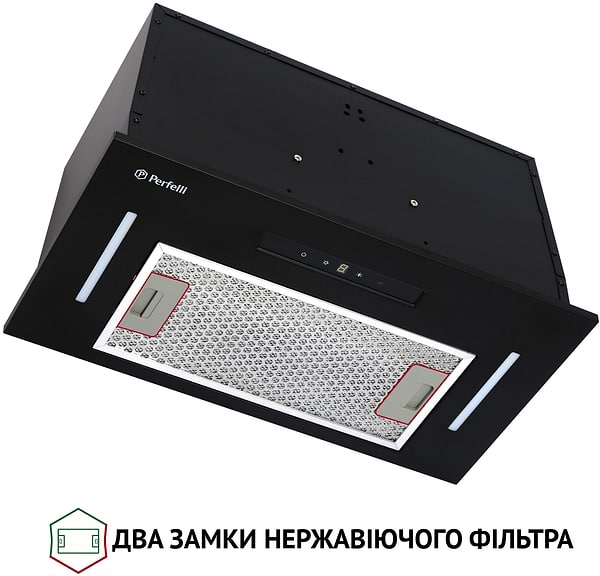 Фото - Витяжка вбудована Perfelli BIS 5653 BL 1000 LED