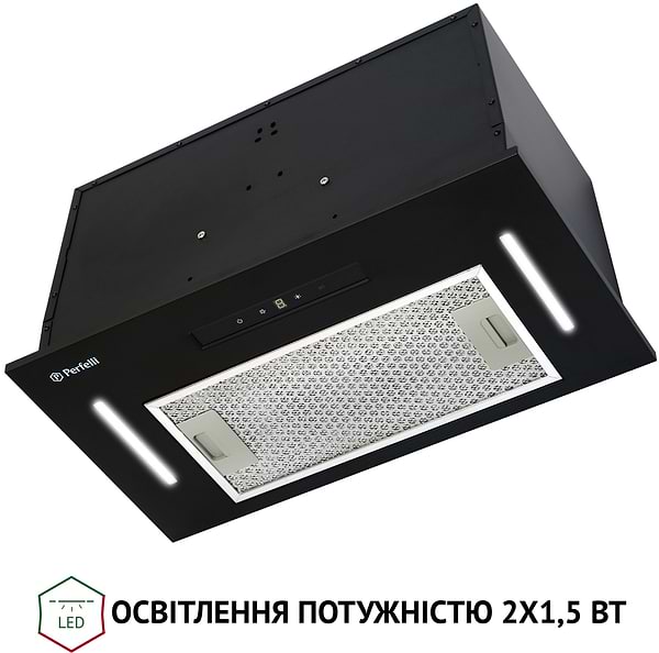 Фото - Витяжка вбудована Perfelli BIS 5653 BL 1000 LED