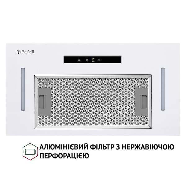 Фото - Вытяжка встраиваемая Perfelli BIS 5653 WH 1000 LED