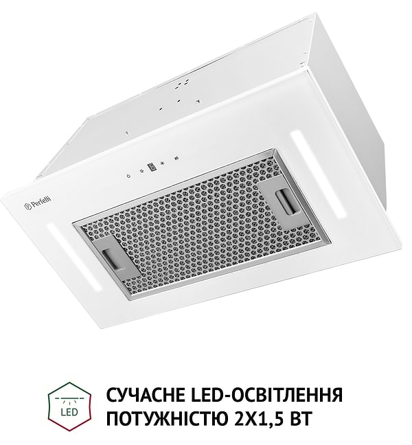 Фото - Вытяжка встраиваемая Perfelli BIS 5684 WH 1000 LED