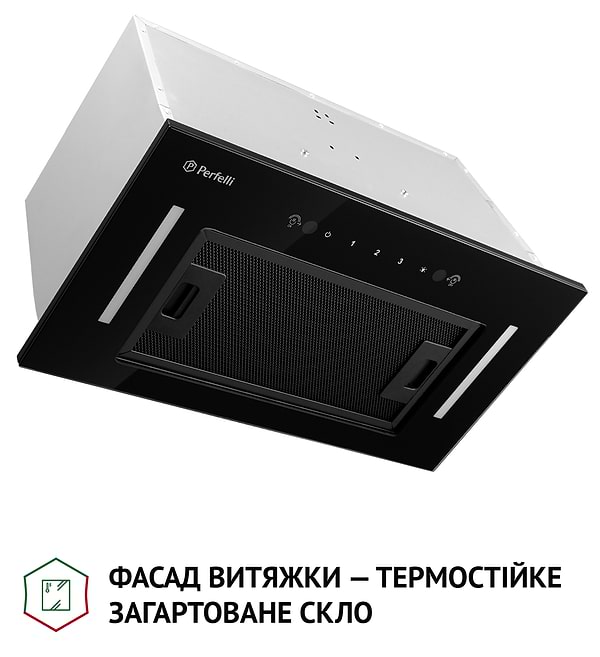 Фото - Витяжка вбудована Perfelli BIS 58844 BL 1200 LED