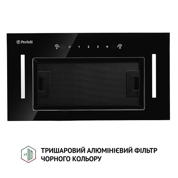 Фото - Витяжка вбудована Perfelli BIS 58844 BL 1200 LED