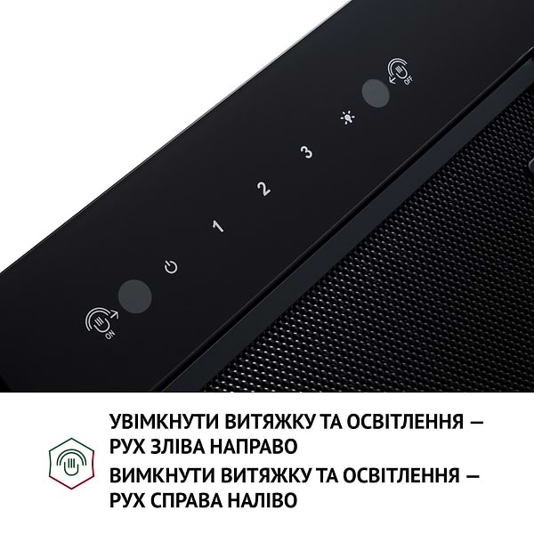 Фото - Витяжка вбудована Perfelli BIS 58844 BL 1200 LED