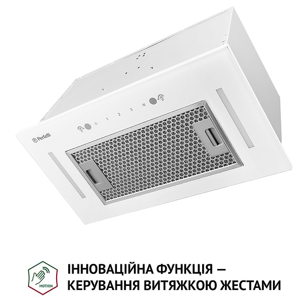 Фото - Уценка - Вытяжка встраиваемая Perfelli BIS 58844 WH 1200 LED