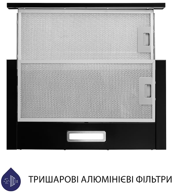 Фото - Витяжка вбудована Minola HTL 514 BL LED