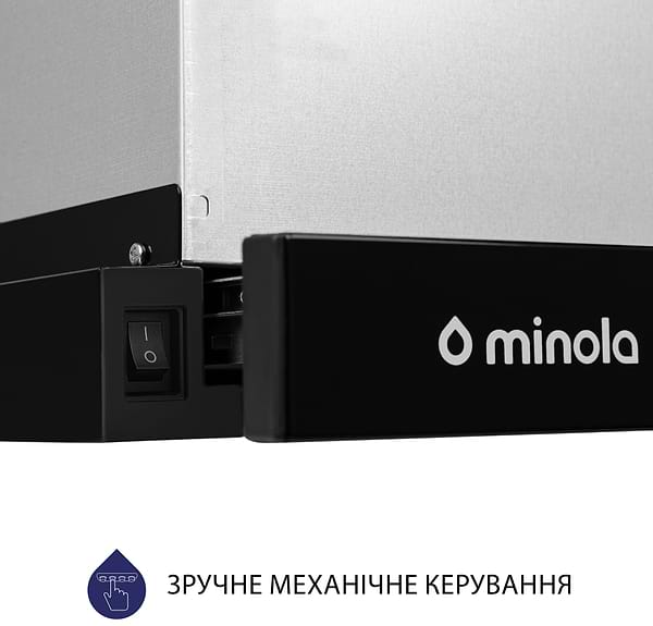 Фото - Витяжка вбудована Minola HTL 514 BL LED