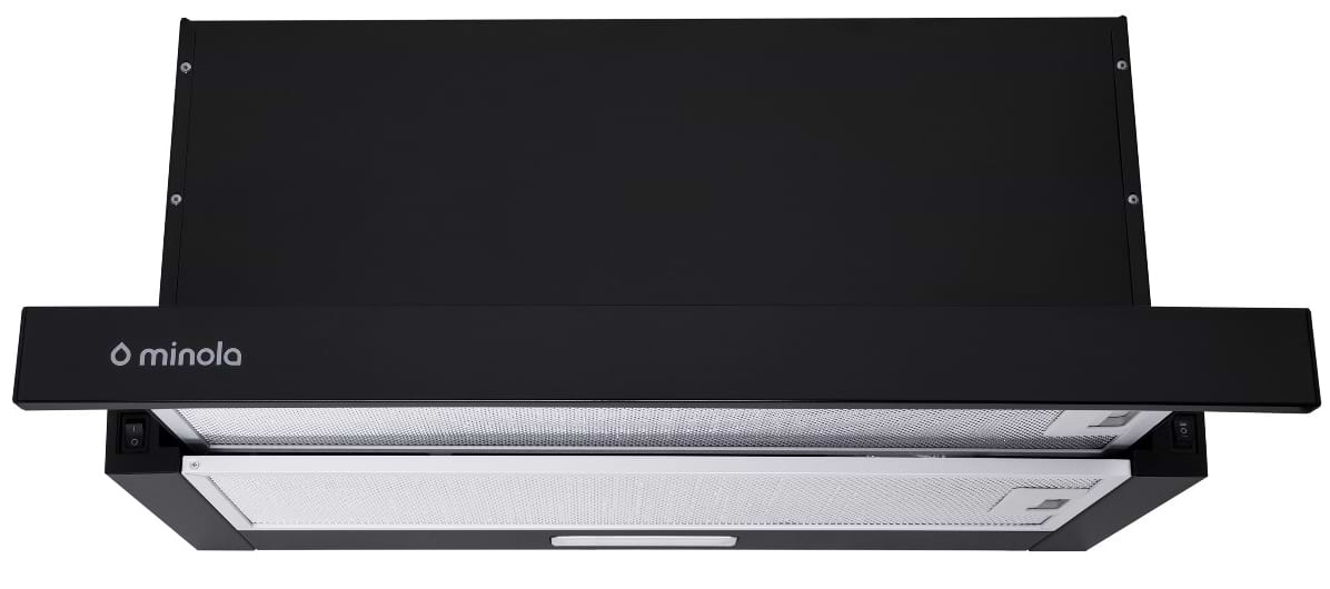 Витяжка вбудована Minola HTL 5214 BL 700 LED - Фото 1