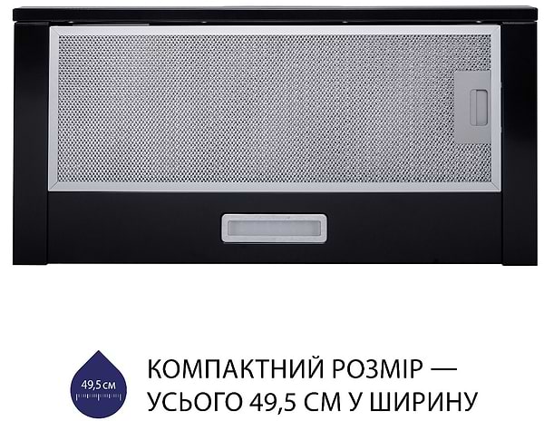 Фото - Витяжка вбудована Minola HTL 5214 BL 700 LED