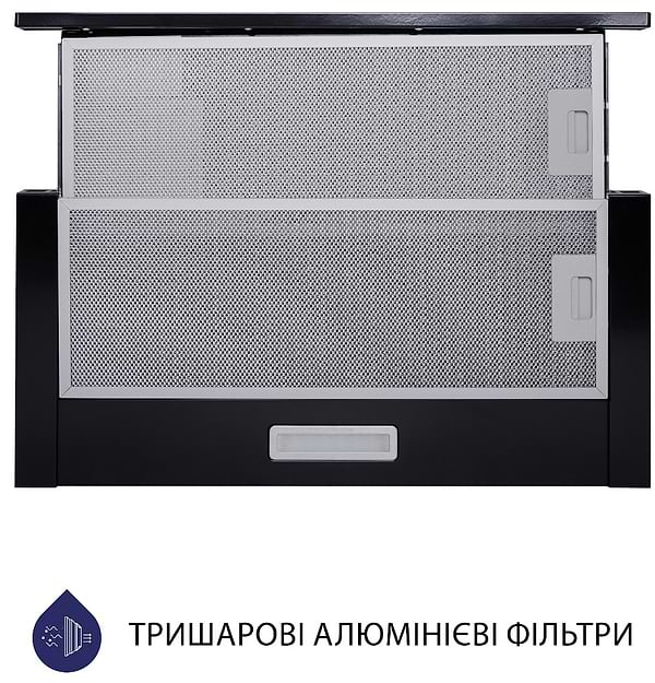 Фото - Витяжка вбудована Minola HTL 5214 BL 700 LED