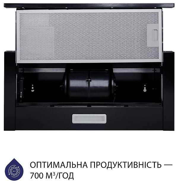 Фото - Витяжка вбудована Minola HTL 5214 BL 700 LED