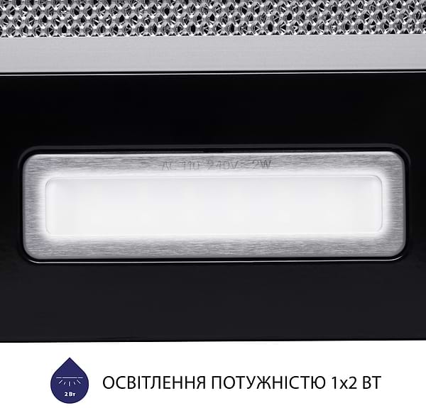 Фото - Витяжка вбудована Minola HTL 5214 BL 700 LED