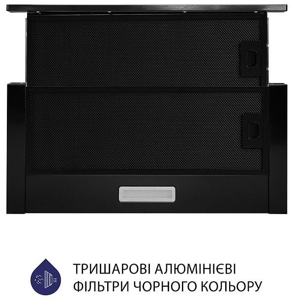 Фото - Витяжка вбудована Minola HTL 5614 BLF 1000 LED