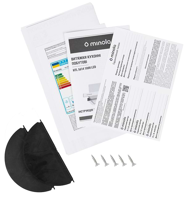Фото - Витяжка вбудована Minola HTL 5614 I 1000 LED