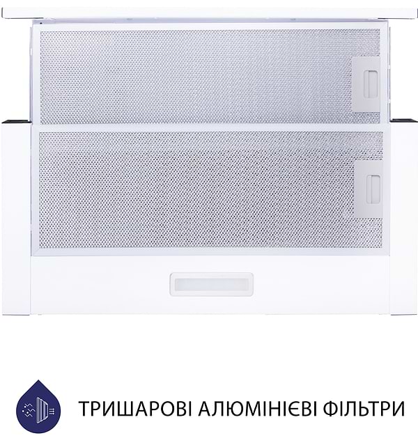 Фото - Вытяжка встраиваемая Minola HTL 5614 WH 1000 LED