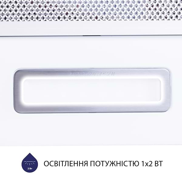 Фото - Вытяжка встраиваемая Minola HTL 5614 WH 1000 LED