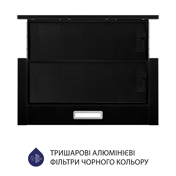 Фото - Витяжка вбудована Minola HTL 6214 BLF 700 LED