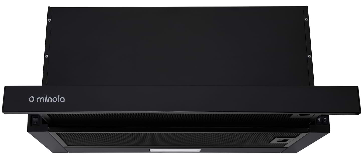 Витяжка вбудована Minola HTL 6614 BLF 1000 LED - Фото 1