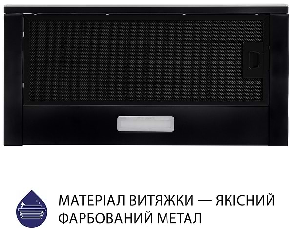 Фото - Витяжка вбудована Minola HTLS 6634 BLF 1000 LED GLASS