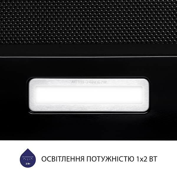 Фото - Витяжка вбудована Minola HTLS 6634 BLF 1000 LED GLASS