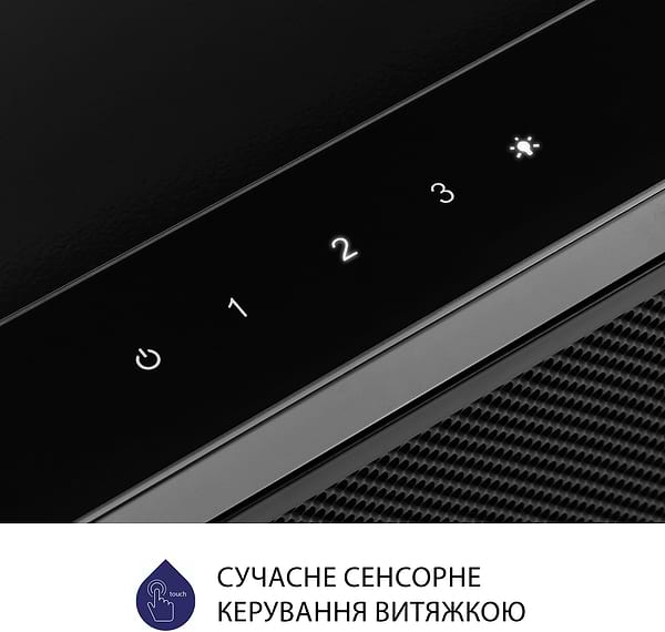 Фото - Витяжка вбудована Minola HTLS 6634 BLF 1000 LED GLASS