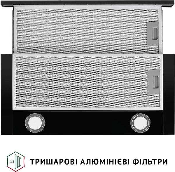 Фото - Вытяжка встраиваемая Perfelli TL 602 BL LED