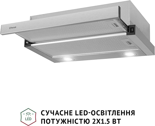 Фото - Витяжка вбудована Perfelli TL 602 I LED