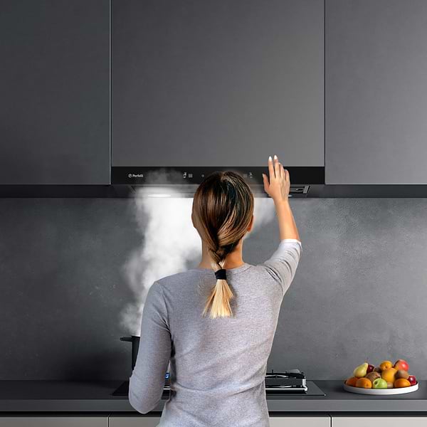 Фото - Вытяжка встраиваемая Perfelli TL 662 BL Motion Control