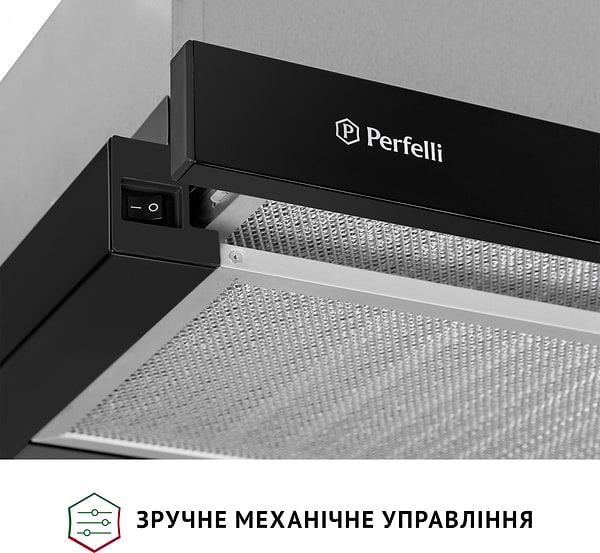 Фото - Витяжка вбудована Perfelli TL 6622 BL 1000 LED